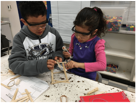 Catapults to Launch Candy Hearts