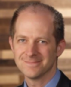 Man with a blurred background