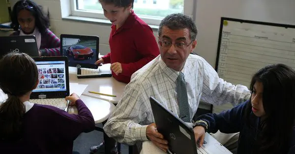 Abstract figure with graduation cap symbolizing education and achievement.