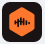 Podcast app icon, hexagonal shape