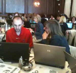 Abstract figure with graduation cap symbolizing education and achievement.