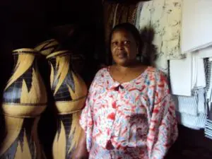 Abstract figure with graduation cap symbolizing education and achievement.