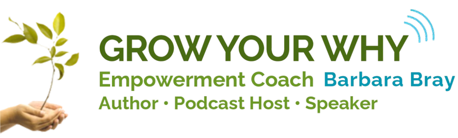 Logo for 'Grow Your Biz' coaching and podcast services.