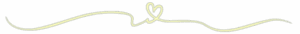 Curvy decorative line with heart in center