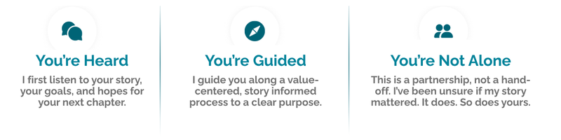 You're Heard, You're Guided, You're Not Alone