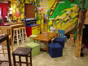 Wales Elementary Kindergarten tables