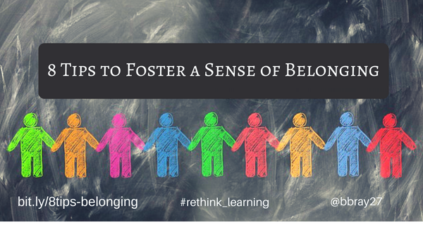 8-Tips to Foster a Sense of Belonging