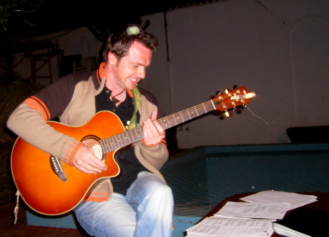 Kevin McLaughlin playing Guitar