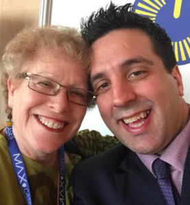 Selfie with George Couros and Barbara Bray