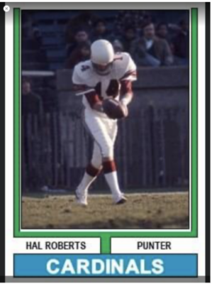 Hal Roberts playing for the St. Louis Cardinals