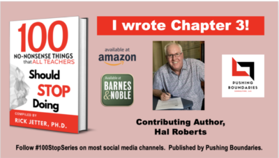 Contributing author to Chapter 3 in 100 No-Nonsense Things that All Teachers Should Know