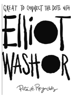 Eliot Washor drawing by Peter Reynolds