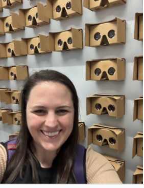 Google Cardboard was Stephanie's SECRET WEAPON