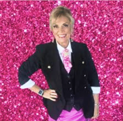 Jerri Kemble posing