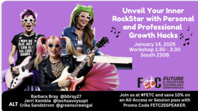 Unveil Your Inner Rock Star - FETC 2025