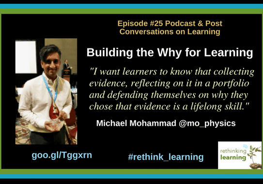 Podcast graphic: Building the Why for Learning