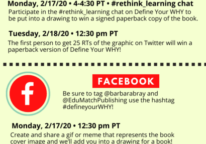 Book launch events on Twitter, Facebook, Flipgrid