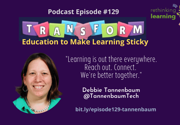 Podcast episode graphic with host portrait and quote