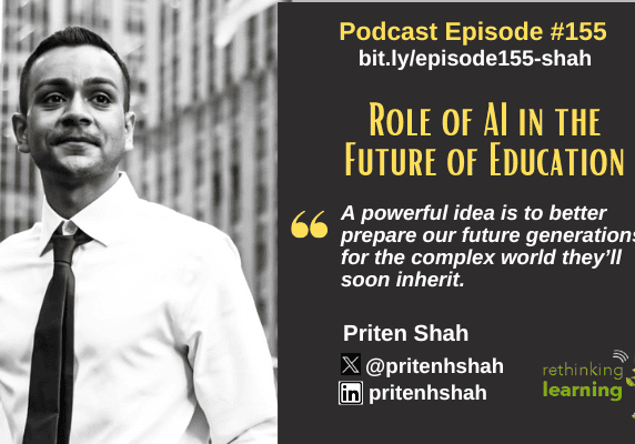 Podcast cover: AI's role in education