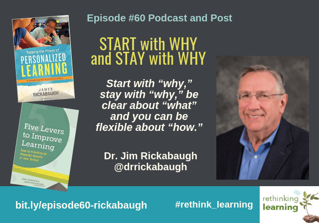 Podcast graphic with speaker photo and books