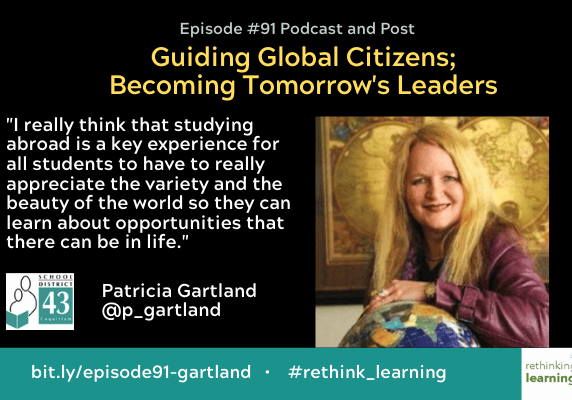 Smiling woman holding globe promoting global leadership