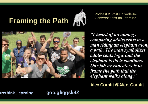 Framing the Path podcast promotional image