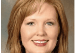 Professional portrait of a smiling woman