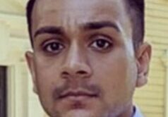 Outdoor portrait of a young man