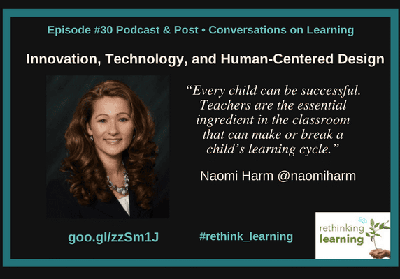 Podcast graphic: smiling woman headshot and quote