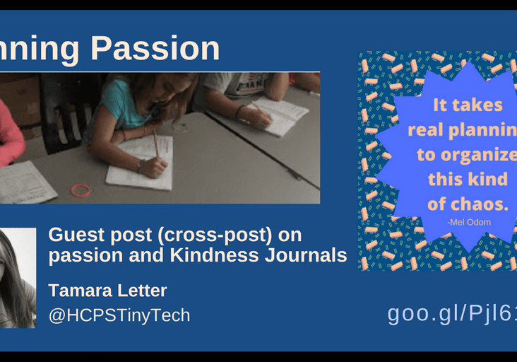 Planning Passion banner: students writing at desks