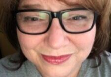 Close-up of woman with glasses