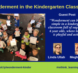 Wonderment in the Classroom: Guest Post by Linda Ullah and Meghan Ross