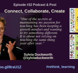 Episode #32: Connect, Collaborate, Create with Sylvia Duckworth