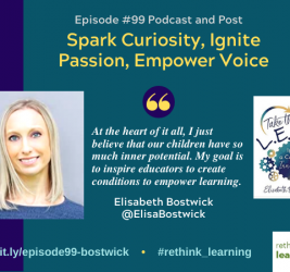 Episode #99: Spark Curiosity, Ignite Passion, Empower Voice with Elisabeth Bostwick