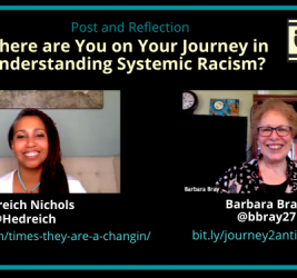 Where are you on your journey in understanding systemic racism? with Hedreich & Barbara (Reflection #6)