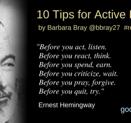 10 Tips for Active Listening
