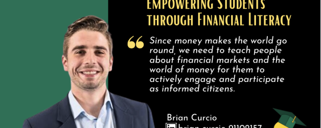 Episode #158:  Empowering Students through Financial Literacy with Brian Curcio