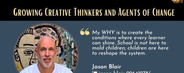 Episode #175: Growing Creative Thinkers and Agents of Change with Jason Blair