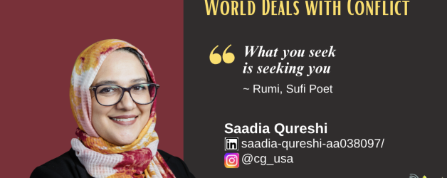 Episode #176: Transforming the Way the World Deals with Conflict with Saadia Qureshi