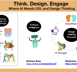Think. Design. Engage: Where AI Meets UDL and the Design Thinking Process