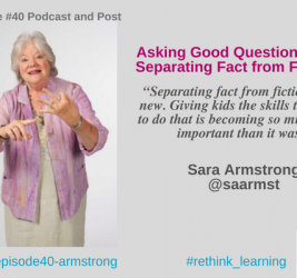 Episode #40: Asking Good Questions and Separating Fact from Fiction with Sara Armstrong